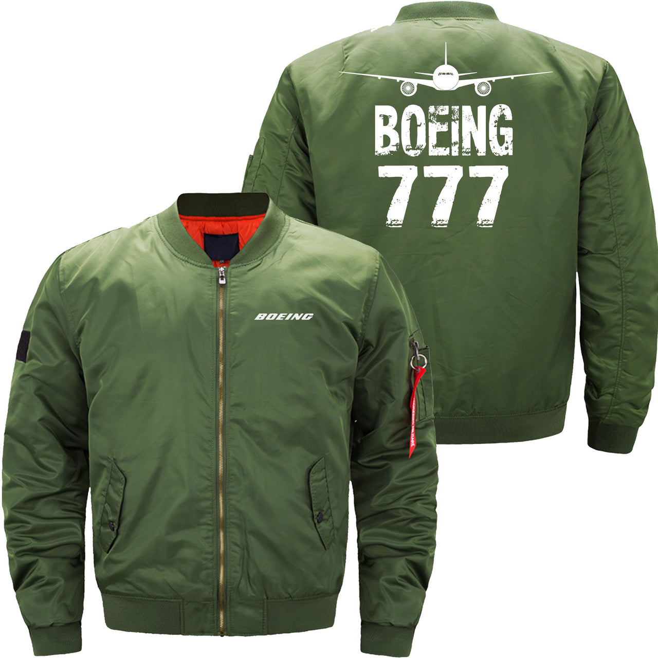 Boeing 777 Ma-1 Bomber Jacket Flight Jacket Aviator Jacket THE AV8R