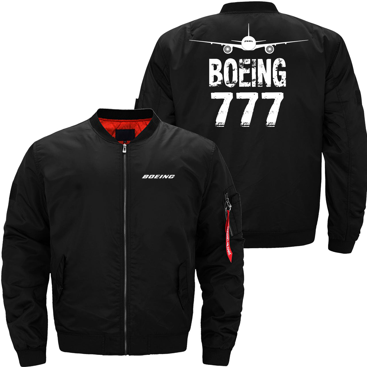 Boeing 777 Ma-1 Bomber Jacket Flight Jacket Aviator Jacket THE AV8R