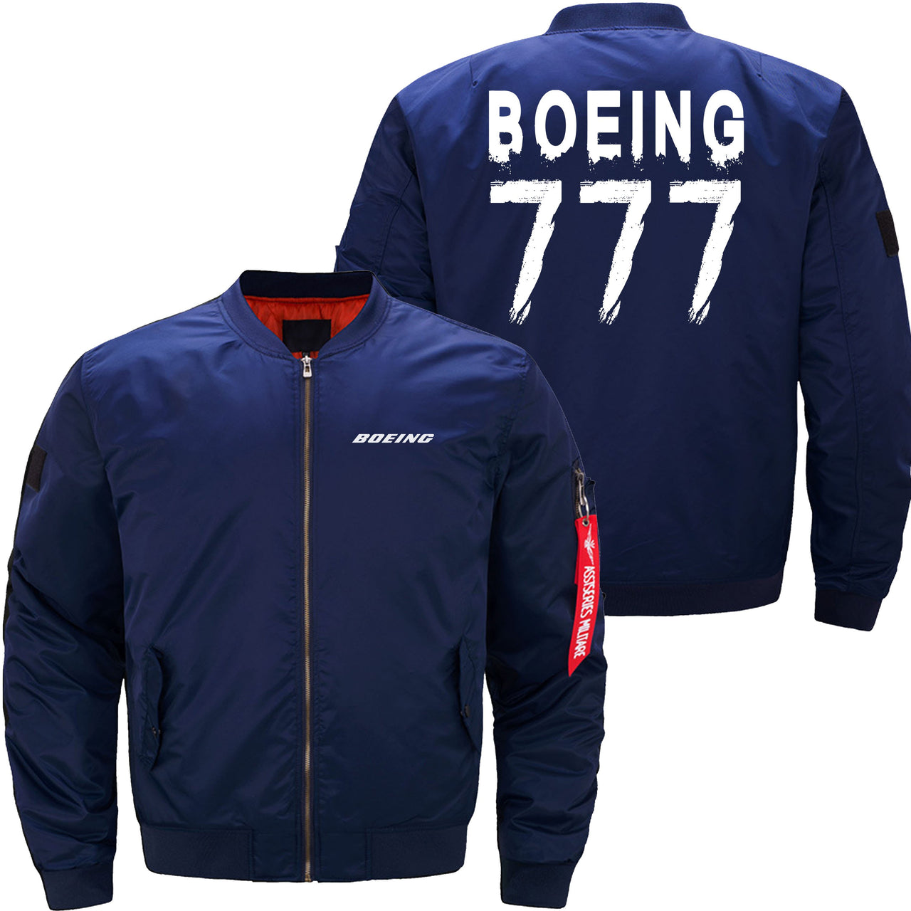 Boeing 777 Ma-1 Bomber Jacket Flight Jacket Aviator Jacket THE AV8R