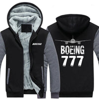 Thumbnail for B777 FADE DESIGNED ZIPPER SWEATER THE AV8R