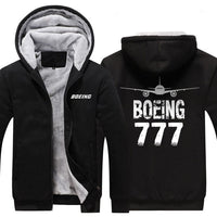 Thumbnail for B777 FADE DESIGNED ZIPPER SWEATER THE AV8R