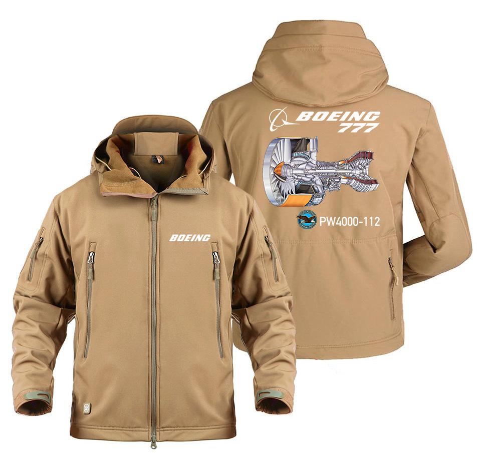 B777 PW4000-112 DESIGNED MILITARY FLEECE THE AV8R