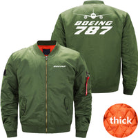 Thumbnail for Boeing 787 Ma-1 Bomber Jacket Flight Jacket Aviator Jacket THE AV8R