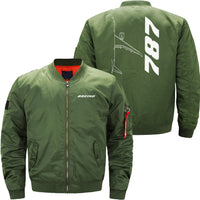 Thumbnail for Boeing 787 Ma-1 Bomber Jacket Flight Jacket Aviator Jacket THE AV8R