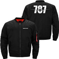 Thumbnail for Boeing 787 Ma-1 Bomber Jacket Flight Jacket Aviator Jacket THE AV8R