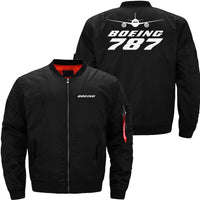 Thumbnail for Boeing 787 Ma-1 Bomber Jacket Flight Jacket Aviator Jacket THE AV8R