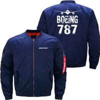 Thumbnail for Boeing 787 Ma-1 Bomber Jacket Flight Jacket Aviator Jacket THE AV8R