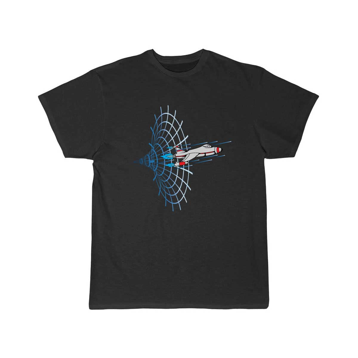 Time Travel Airplane Wormhole T-SHIRT THE AV8R