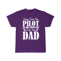 Thumbnail for Pilot Dad Fighter Jet Aircraft Airplane T Shirt THE AV8R