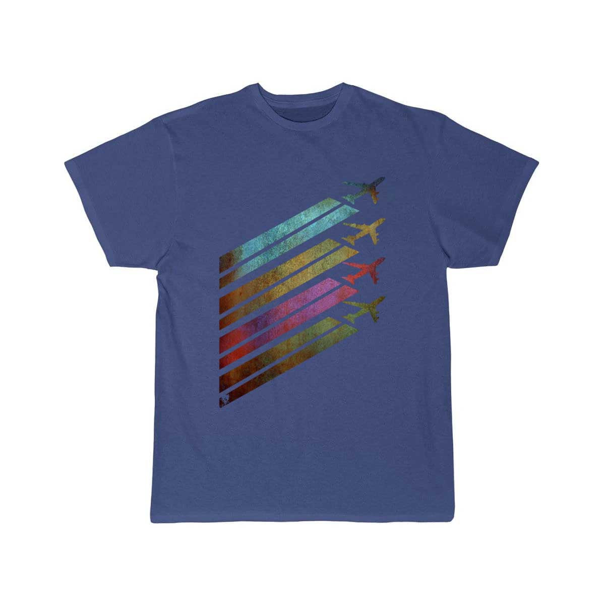 Airplanes contrails retro vintage T-SHIRT THE AV8R