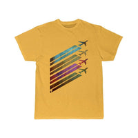 Thumbnail for Airplanes contrails retro vintage T-SHIRT THE AV8R