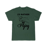 Thumbnail for Airplane Pilot Gift I'd Rather Be Flying T-SHIRT THE AV8R