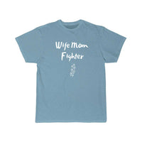 Thumbnail for Wife Mom Fighter T Shirt THE AV8R