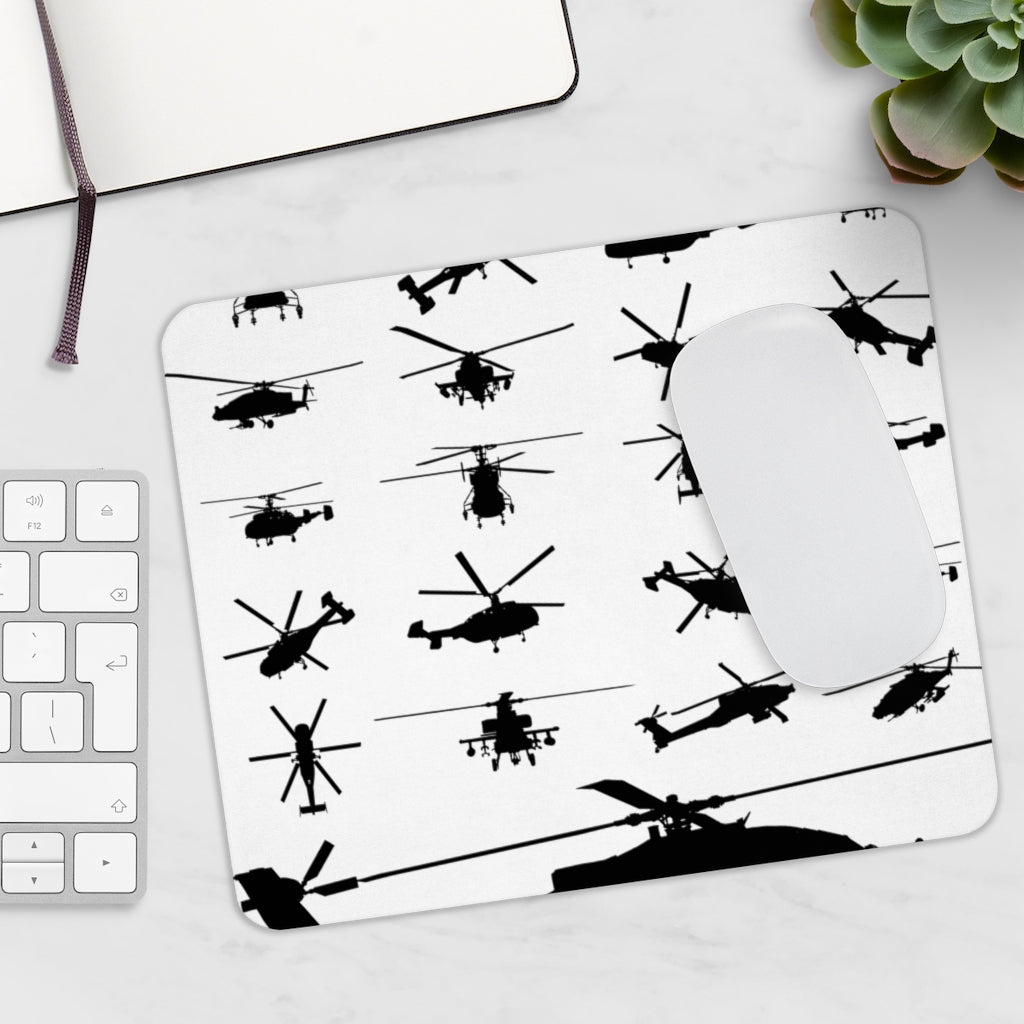 HELICOPTER PHONETIC  -  MOUSE PAD Printify