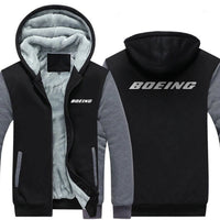 Thumbnail for BOEING LOGO DESIGNED ZIPPER SWEATER THE AV8R