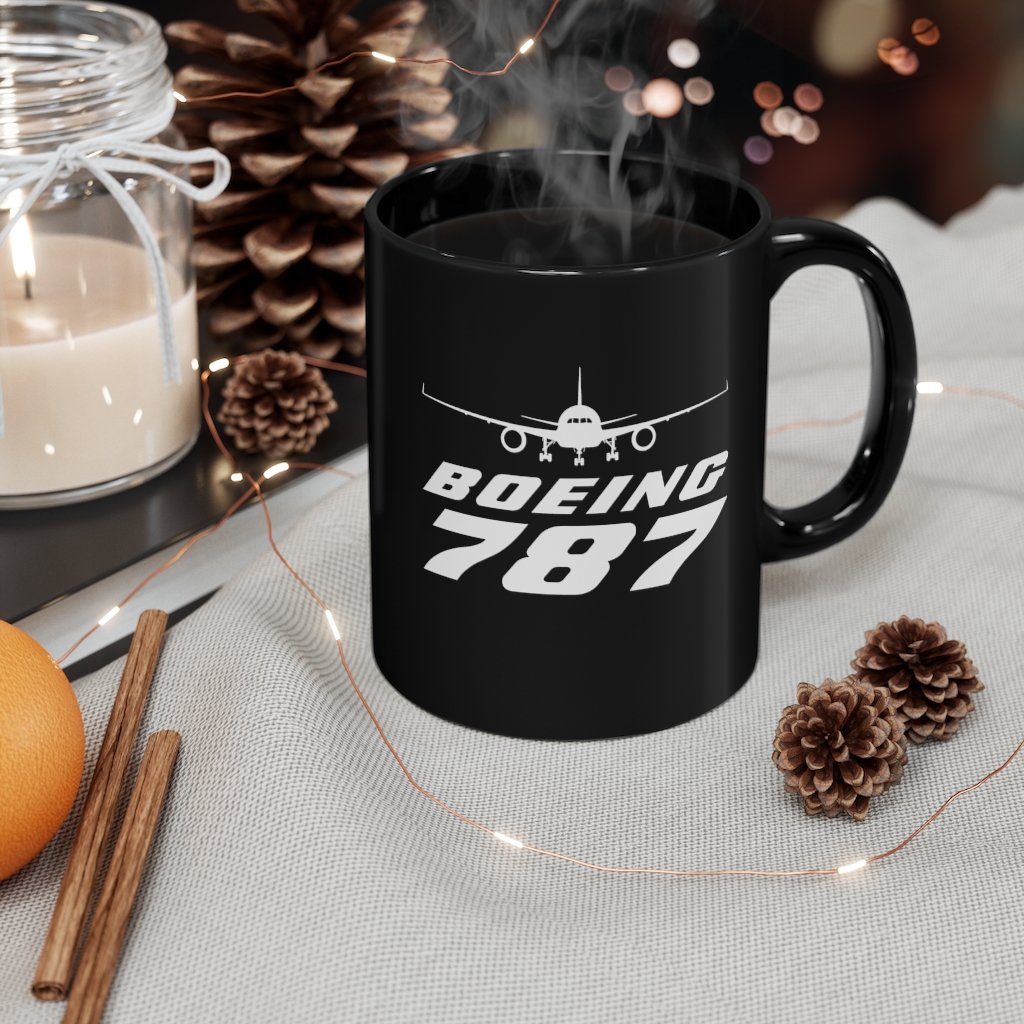 BOEING 787  DESIGNED MUG Printify