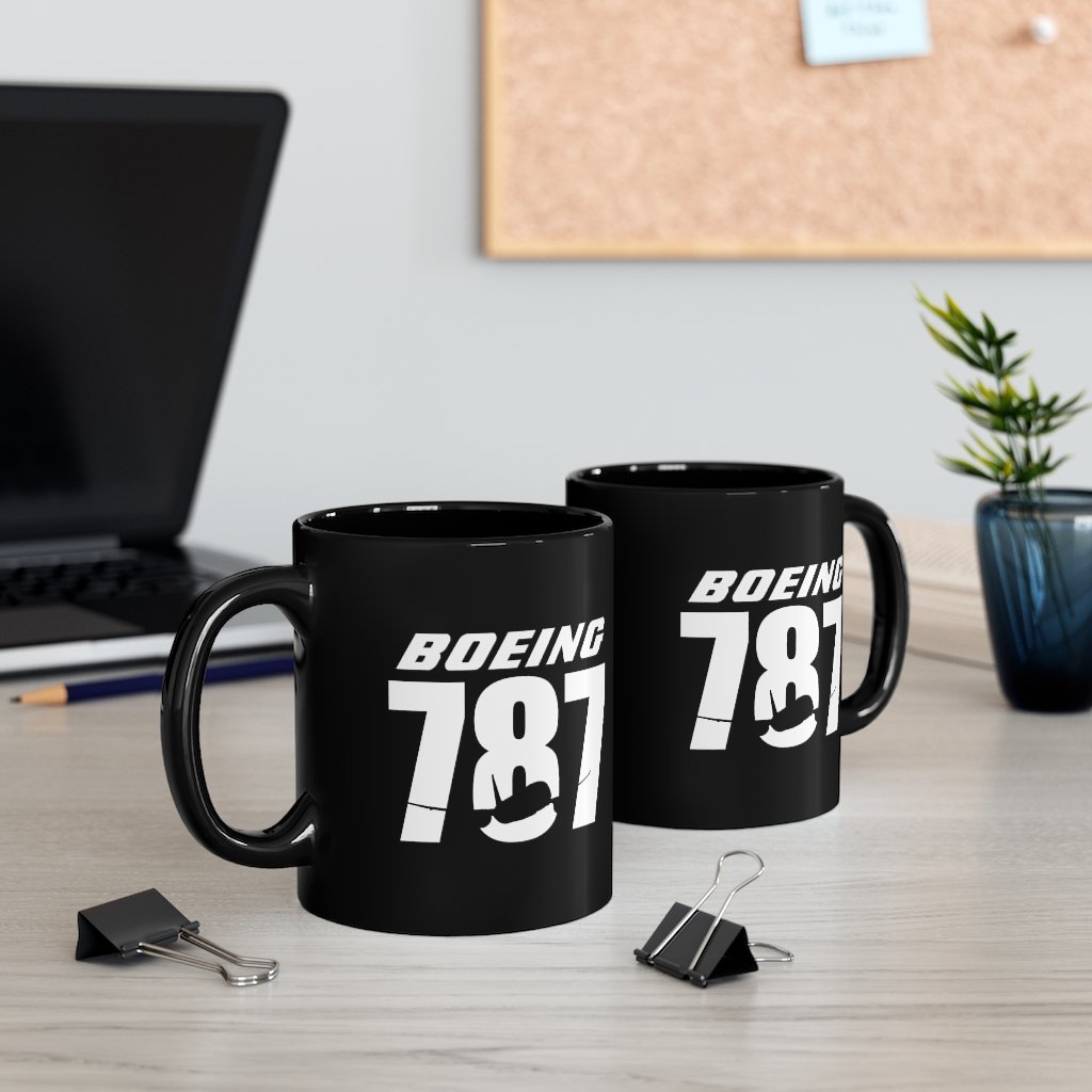 BOEING 787  DESIGNED MUG Printify