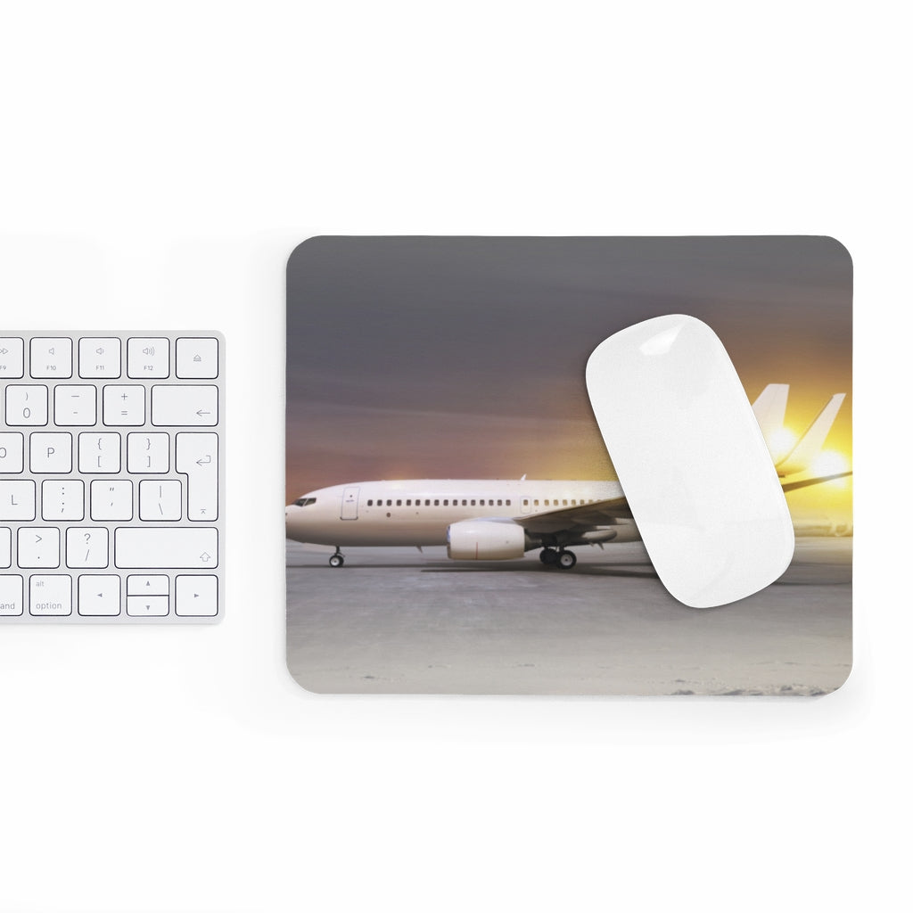 AIRCRAFT EVENING-  MOUSE PAD Printify