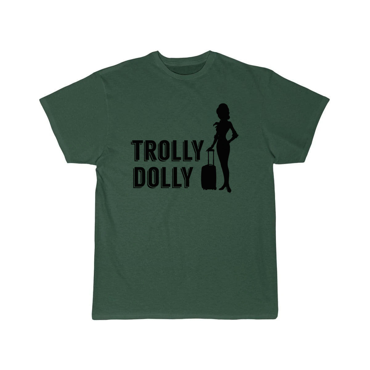 Trolly Dolly Flight Attendant Cabin Crew Job T-SHIRT THE AV8R