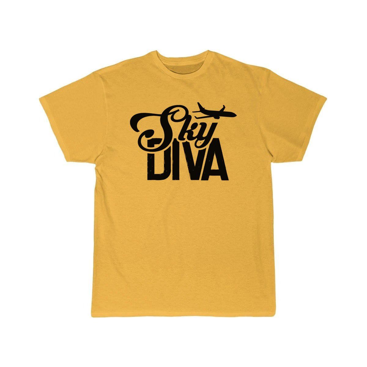 Sky Diva Flight Attendant Job Cabin Crew Aviation  T-SHIRT THE AV8R