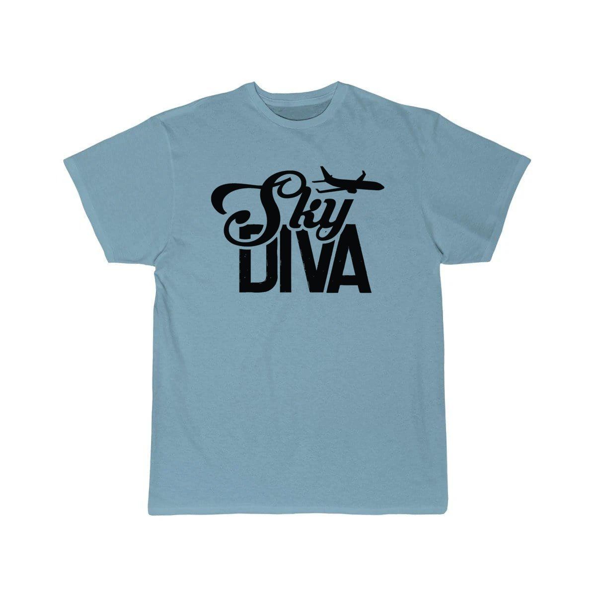 Sky Diva Flight Attendant Job Cabin Crew Aviation  T-SHIRT THE AV8R