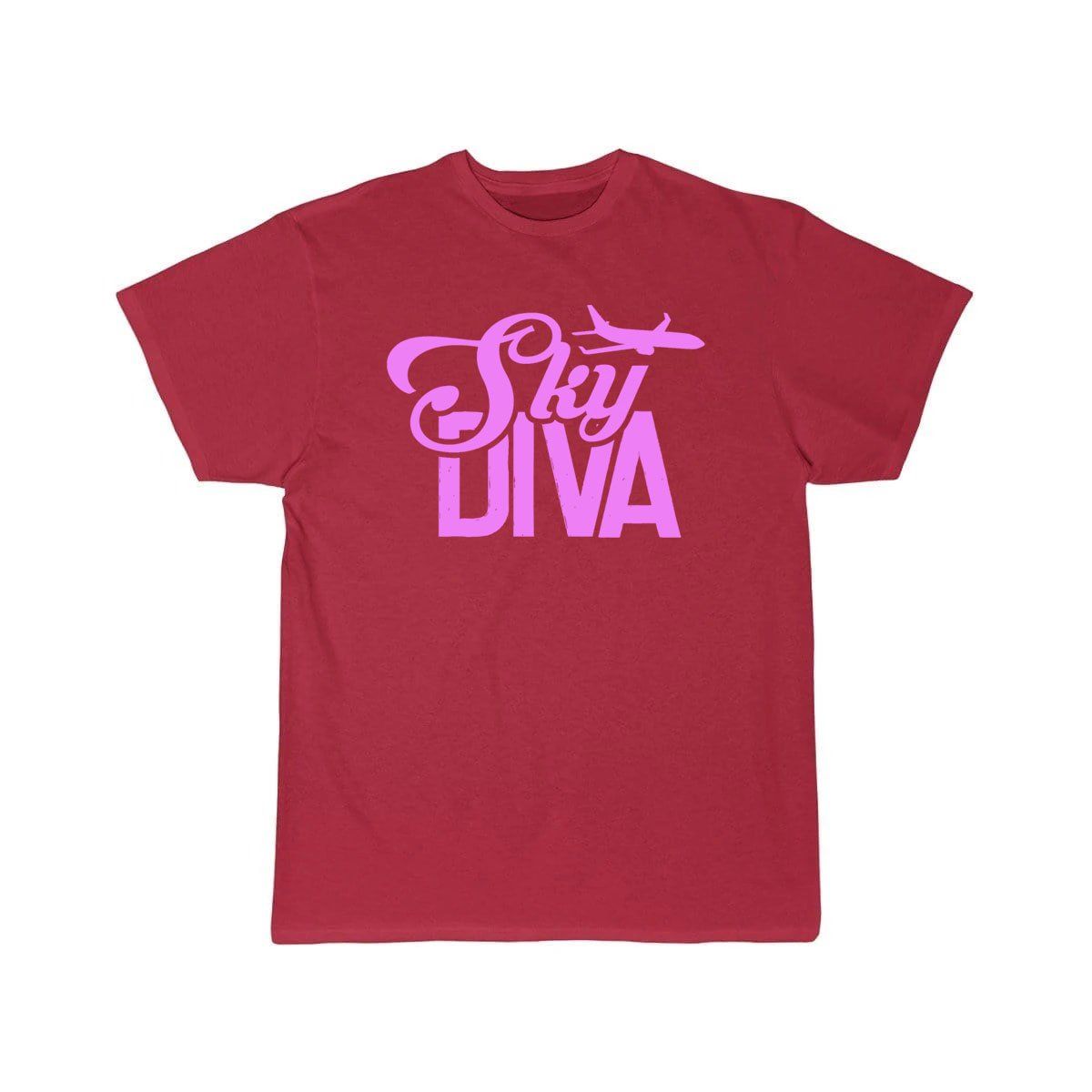 Sky Diva Flight Attendant Job Cabin Crew Aviation  T-SHIRT THE AV8R