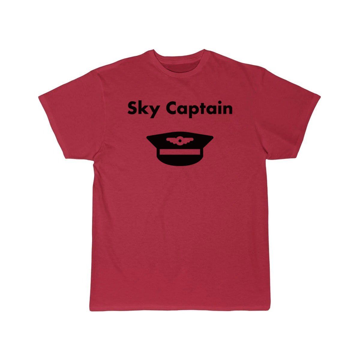 Sky Captain Airline Pilot Hat Light-Monotone T-SHIRT THE AV8R