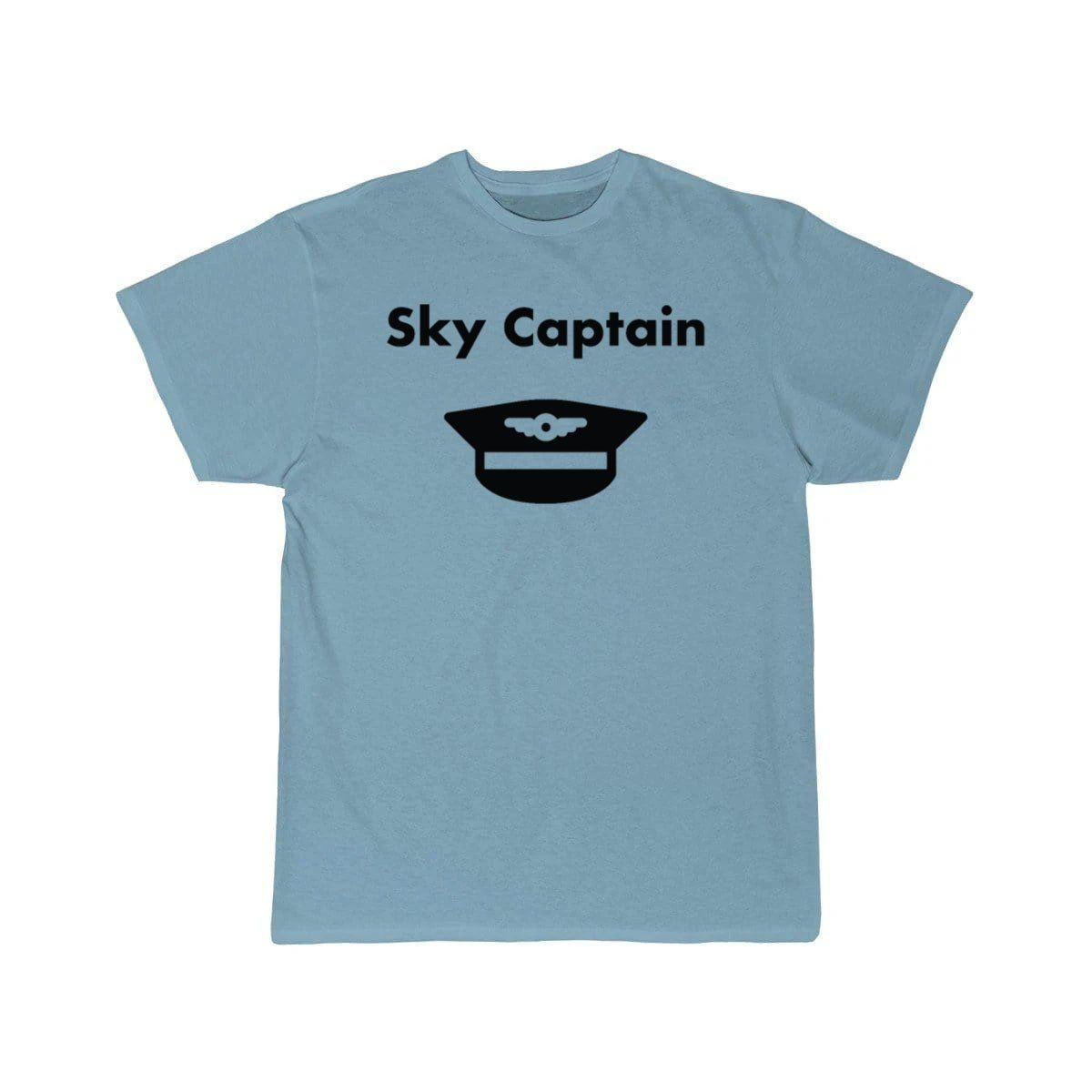 Sky Captain Airline Pilot Hat Light-Monotone T-SHIRT THE AV8R