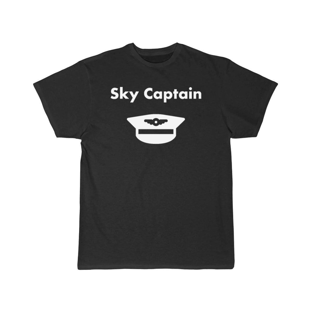 Sky Captain Airline Pilot Hat Light-Monotone T-SHIRT THE AV8R