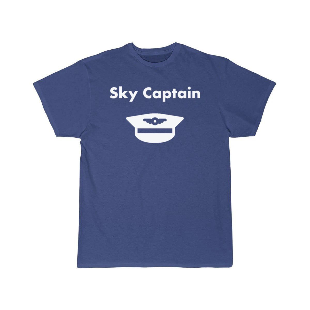 Sky Captain Airline Pilot Hat Light-Monotone T-SHIRT THE AV8R