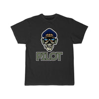 Thumbnail for Skull pilot T-SHIRT THE AV8R