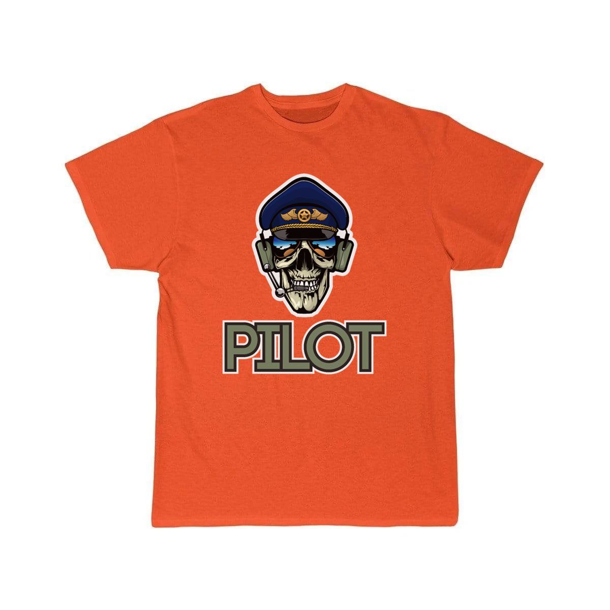 Skull pilot T-SHIRT THE AV8R