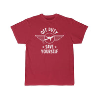 Thumbnail for Off Duty Save Yourself T-SHIRT THE AV8R