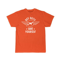 Thumbnail for Off Duty Save Yourself T-SHIRT THE AV8R