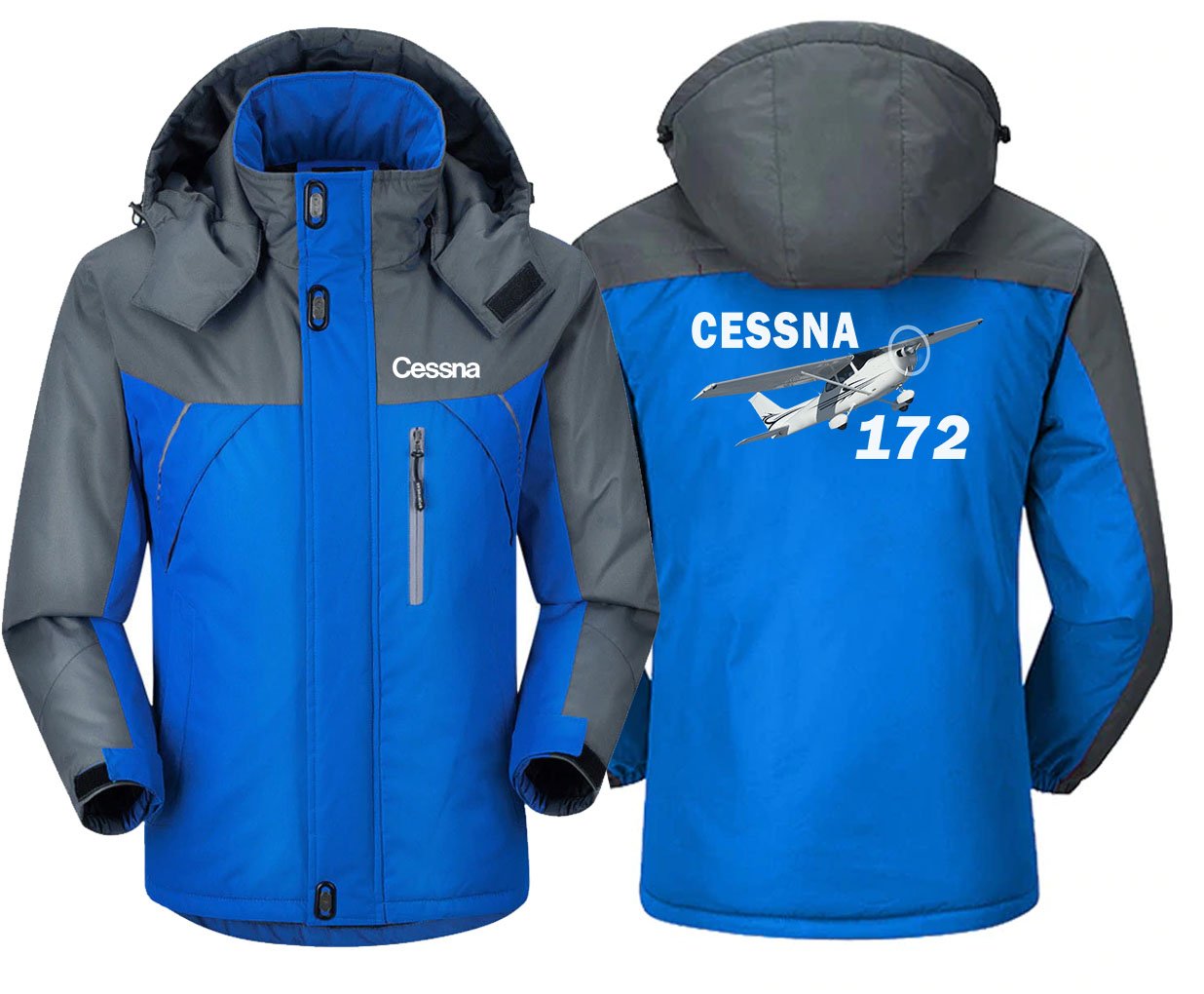 CESSNA 172 DESIGNED WINDBREAKER JACKET THE AV8R