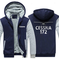 Thumbnail for CESSNA 172 DESIGNED ZIPPER SWEATER THE AV8R