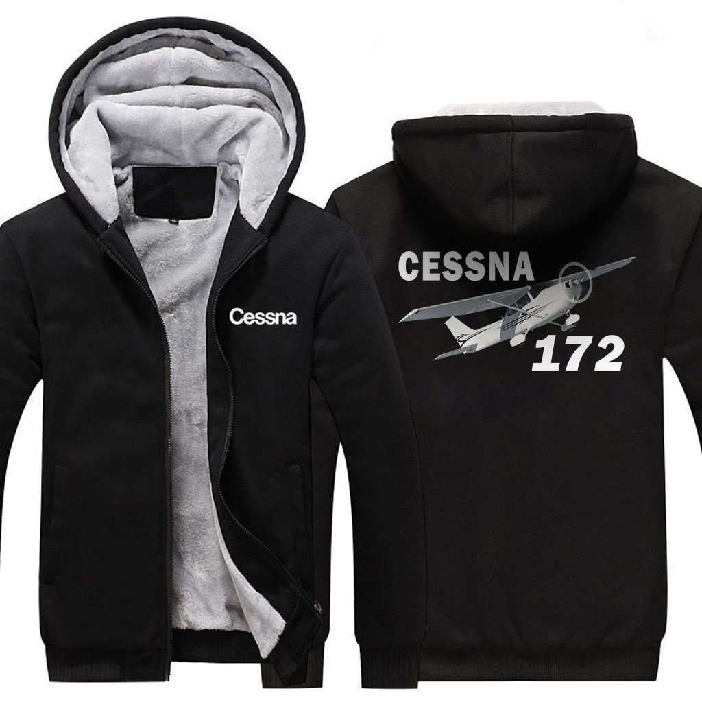 CESSNA 172 DESIGNED ZIPPER SWEATER THE AV8R