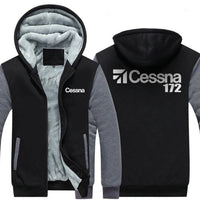 Thumbnail for CESSNA 172 DESIGNED ZIPPER SWEATER THE AV8R