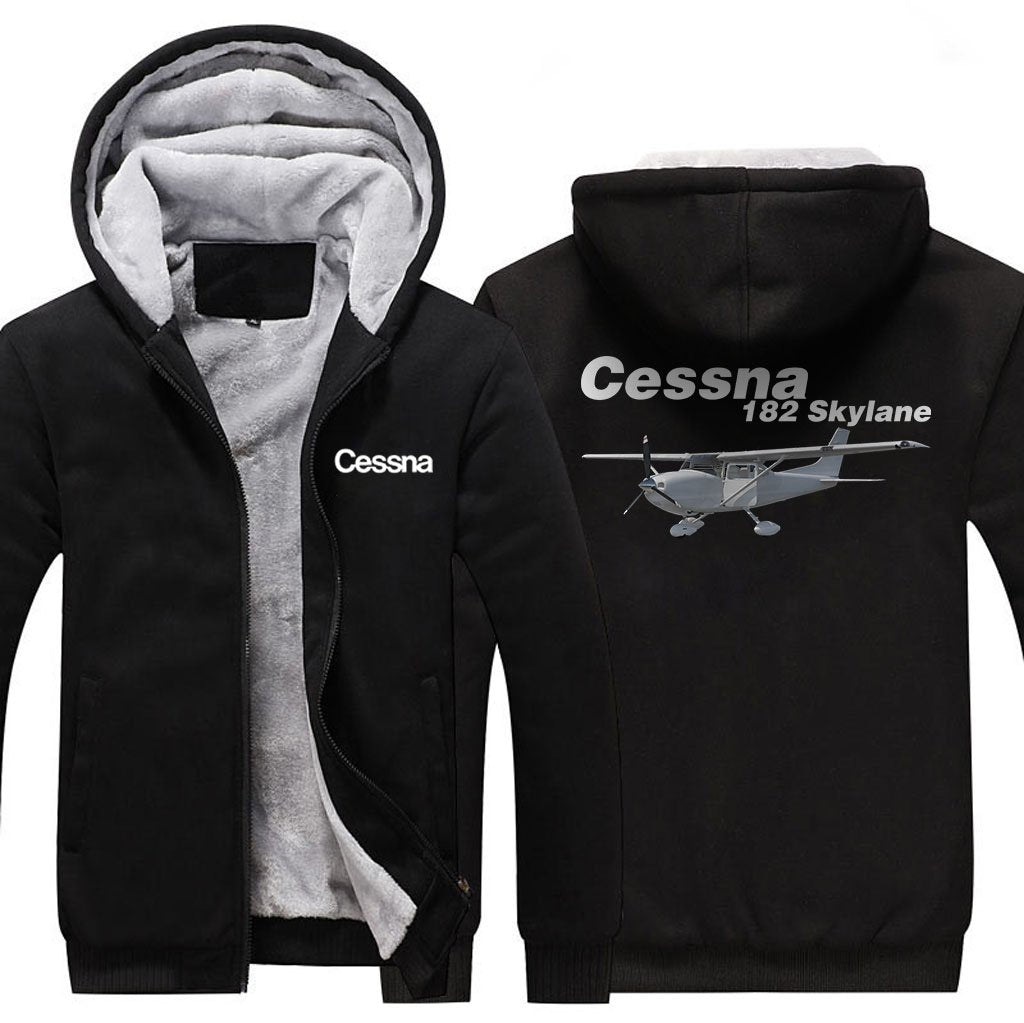 CESSNA 182 DESIGNED ZIPPER SWEATER THE AV8R