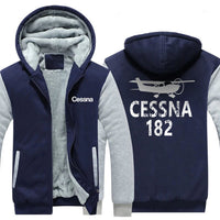 Thumbnail for CESSNA 182 DESIGNED ZIPPER SWEATER THE AV8R