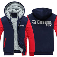 Thumbnail for CESSNA 182 DESIGNED ZIPPER SWEATER THE AV8R