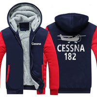 Thumbnail for CESSNA 182 DESIGNED ZIPPER SWEATER THE AV8R