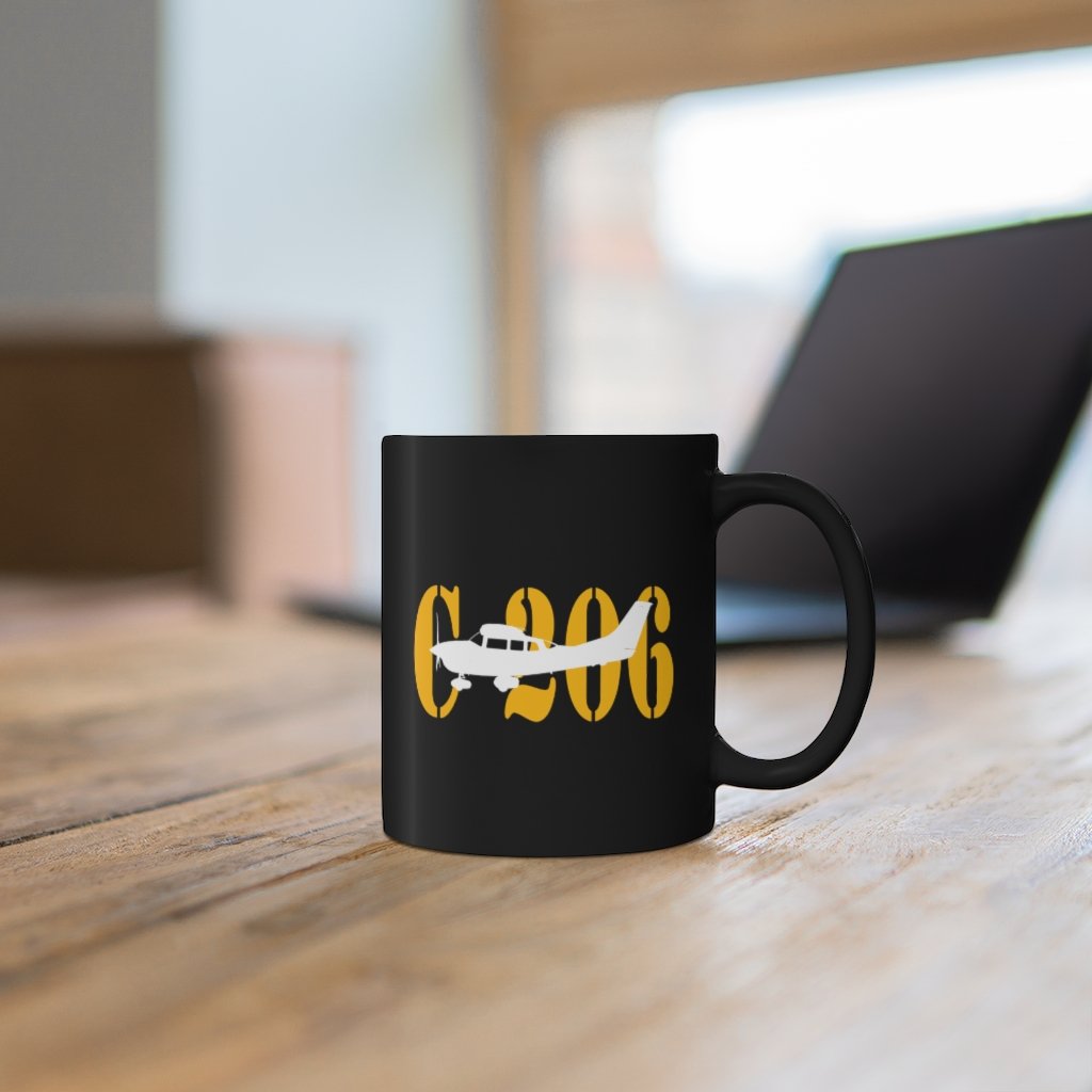 CESSNA 206  DESIGNED MUG Printify