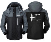 Thumbnail for CESSNA DESIGNED WINDBREAKER JACKET THE AV8R