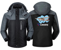 Thumbnail for CESSNA DESIGNED WINDBREAKER JACKET THE AV8R