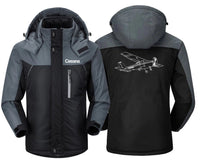 Thumbnail for CESSNA DESIGNED WINDBREAKER JACKET THE AV8R