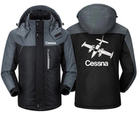 Thumbnail for CESSNA DESIGNED WINDBREAKER JACKET THE AV8R