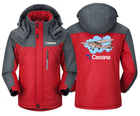 Thumbnail for CESSNA DESIGNED WINDBREAKER JACKET THE AV8R