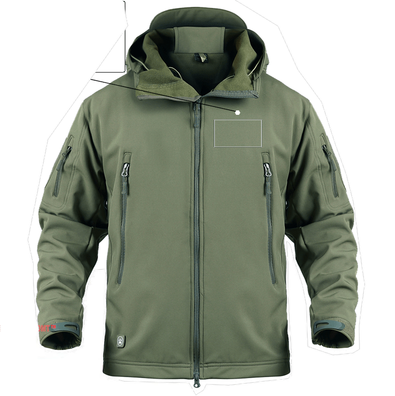 CUSTOM "AIRCRAFT COMPANY NAME "- WARM TACTICAL MILITARY FLEECE THE AV8R