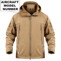 Thumbnail for CUSTOM AIRCRAFT MODEL NUMBER - WARM TACTICAL MILITARY FLEECE THE AV8R